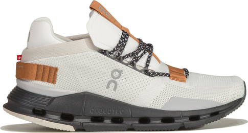 Buty sportowe On Running w sportowym stylu sznurowane z płaską podeszwą