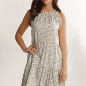 Sukienka Renee bez rękawów z okrągłym dekoltem